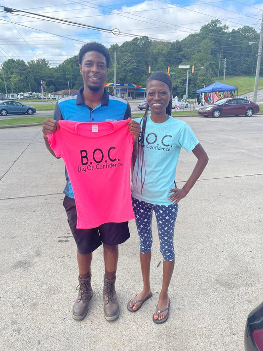 B.O.C. Inspirational Motivational  Unisex T-Shirts(F/B)