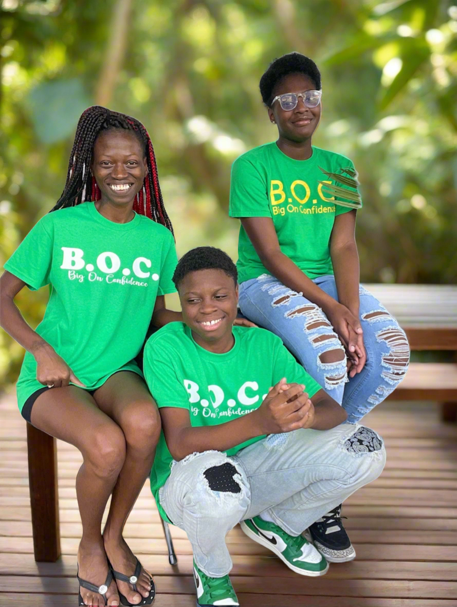 B.O.C. Inspirational Motivational  Unisex T-Shirts(F/B)