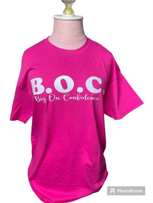 B.O.C. Inspirational Motivational  Unisex T-Shirts(F/B)